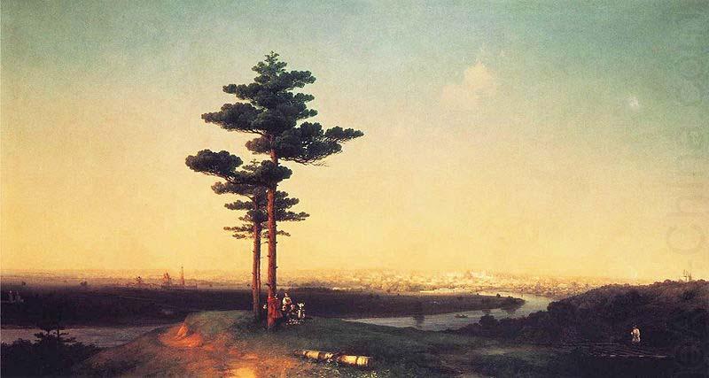 View of Moscow from the Sparrow Hills, Ivan Aivazovsky